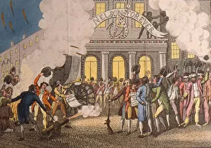 Admiral Nelson Gallery: Nelson Forever (coloured engraving)