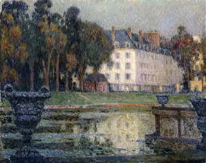 The Neptune Fountain in Twilight, 1930 (oil on canvas) The Neptune Fountain in Twilight, 1930 (oil on canvas)