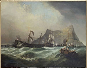 Neptune, Towing the Victory into Gibraltar Harbour after the Battle of Trafalgar