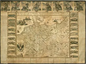 New and Accurate Illustration of Germany in its Entirety by Willem Janszoon Blaeu New and Accurate Illustration of Germany in its Entirety by Willem Janszoon Blaeu