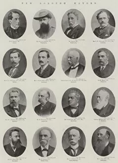 Progressive Collection: New Borough Mayors (b / w photo)