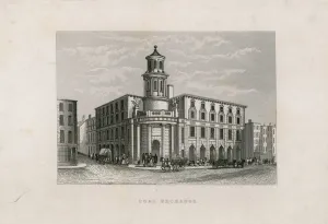 The New Coal Exchange, Thames Street (engraving) The New Coal Exchange, Thames Street (engraving)