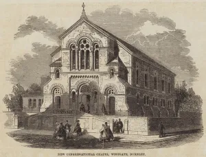 New Congregational Chapel, Westgate, Burnley (engraving) New Congregational Chapel, Westgate, Burnley (engraving)