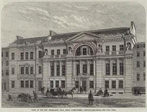 Front of the New Freemasons Hall, Great Queen-Street Front of the New Freemasons Hall, Great Queen-Street