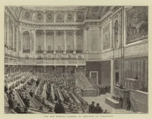 The New French Chamber of Deputies at Versailles (engraving) The New French Chamber of Deputies at Versailles (engraving)