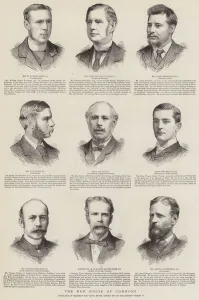 Cardiganshire Gallery: The New House of Commons (engraving)