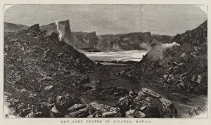 New Lake Crater of Kilauea, Hawaii (engraving) New Lake Crater of Kilauea, Hawaii (engraving)