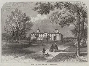New Lunatic Asylum at Aberdeen (engraving)