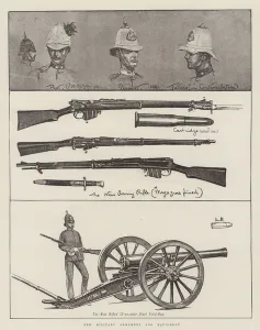 1st Battalion Gallery: New Military Armament and Equipment (litho)