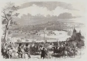 The New Racecourse in the Bois de Boulogne, Paris, Visit of the Grand Duke Constantine of The New Racecourse in the Bois de Boulogne, Paris, Visit of the Grand Duke Constantine of
