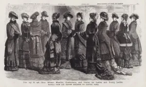 New Winter Mantles, Confections, and Visites for Ladies and Young Ladies New Winter Mantles, Confections, and Visites for Ladies and Young Ladies