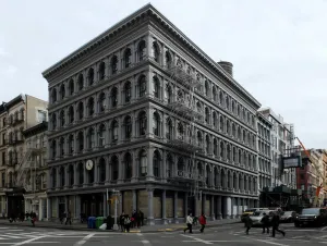 New York City, Metallic Building Soho District New York City, Metallic Building Soho District