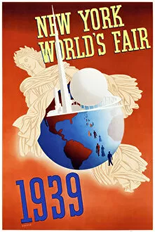 Optimism Gallery: New York World's Fair 1939 (poster)