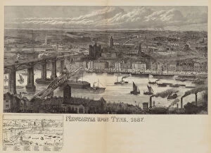 Black Gate Gallery: Newcastle upon Tyne, 1887 (engraving)