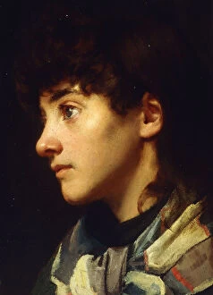 Images Dated 15th March 2012: The Newlyn Girl, c.1895 (oil on panel)