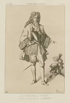 Nicolas Catinat, Marshal of France (1637-1712) (engraving)