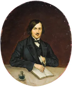 Nicolas Gogol - Portrait of the author Nikolai Gogol (1809-1852), Anonymous Nicolas Gogol - Portrait of the author Nikolai Gogol (1809-1852), Anonymous