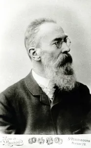 Nikolai Andreyevich Rimsky-Korsakov (b/w photo) Nikolai Andreyevich Rimsky-Korsakov (b/w photo)