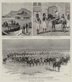 Godefroy Durand Gallery: The Nile Expedition for the Relief of General Gordon (engraving)