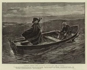 William (after) Small Gallery: 'Ninety-Three', the Royalist Leader and the Boatman (engraving)