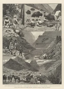 The Niti Field Force on the Thibet Frontier (engraving) The Niti Field Force on the Thibet Frontier (engraving)