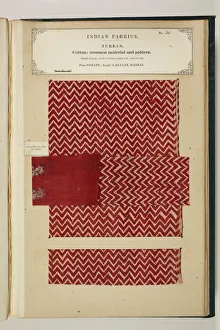 No. 31 - Turban, material and pattern from Chennai, Tamil Nadu, India, 1866 (cotton) No. 31 - Turban, material and pattern from Chennai, Tamil Nadu, India, 1866 (cotton)