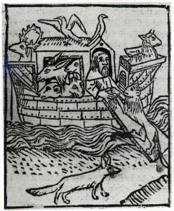 Noahs Ark, illustration from Golden Legend compiled by Jacobus de Voragine Noahs Ark, illustration from Golden Legend compiled by Jacobus de Voragine