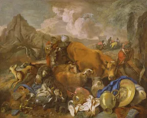 Noahs Sacrifice on Leaving the Ark (oil on canvas) Noahs Sacrifice on Leaving the Ark (oil on canvas)
