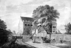 North-East View of King Johns Palace at Eltham in Kent, 1787 (etching and aquatint) North-East View of King Johns Palace at Eltham in Kent, 1787 (etching and aquatint)