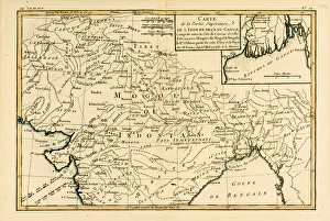 Northern India, from Atlas de Toutes les Parties Connues du Globe Terrestre' Northern India, from Atlas de Toutes les Parties Connues du Globe Terrestre'