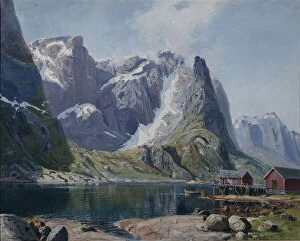 Northlandfjord c.1890 (oil on canvas)