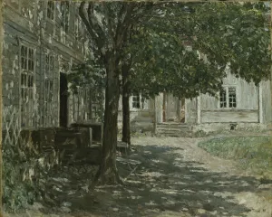 Notarius public house on Toten, 1897 (oil on canvas) Notarius public house on Toten, 1897 (oil on canvas)