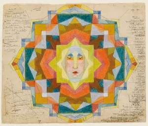 Notations Chromatiques, after 1900 (w/c, gouache & pencil on paper) (recto of 694044) Notations Chromatiques, after 1900 (w/c, gouache & pencil on paper) (recto of 694044)