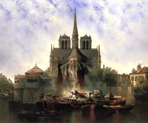 Notre-Dame Cathedral, Paris, 1893 (oil on canvas) Notre-Dame Cathedral, Paris, 1893 (oil on canvas)