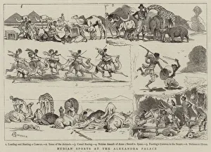 Nubian Sports at the Alexandra Palace (engraving) Nubian Sports at the Alexandra Palace (engraving)