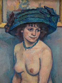 Nude (detail), 1910 (oil on canvas)