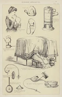 Medical Science Gallery: Nursery appliances (engraving)