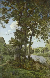 The Oaks of Chateau-Renard, 1875 (oil on canvas) The Oaks of Chateau-Renard, 1875 (oil on canvas)