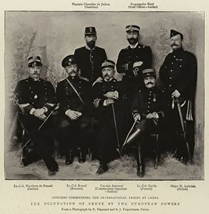 The Occupation of Crete by the European Powers (b/w photo) The Occupation of Crete by the European Powers (b/w photo)