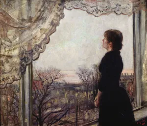 Oda Krohg by the window, 1899-1900 (oil on canvas) Oda Krohg by the window, 1899-1900 (oil on canvas)