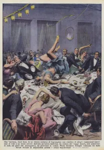 Nightclubs Gallery: An off-list course (colour litho)