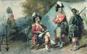 Officers of the 79th Highlanders at Chobham Camp in 1853 Officers of the 79th Highlanders at Chobham Camp in 1853