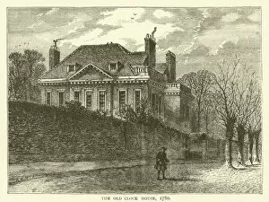The Old Clock House, 1780 (engraving)
