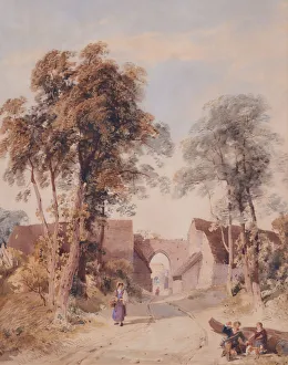Old College, Maidstone, 19th century (Watercolour) Old College, Maidstone, 19th century (Watercolour)
