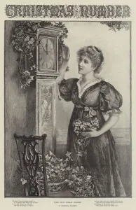 Amedee (after) Forestier Gallery: The Old Hall Clock (engraving)