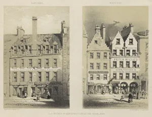 Old Houses in High Street, near the Cross, 1846 (engraving) Old Houses in High Street, near the Cross, 1846 (engraving)