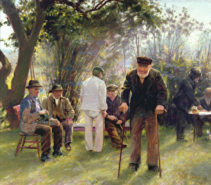 Old Men in Rockingham Park, 1904 (oil on canvas) Old Men in Rockingham Park, 1904 (oil on canvas)