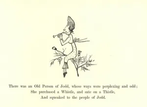 There was an Old Person of Jodd, whose ways were perplexing and odd (litho) There was an Old Person of Jodd, whose ways were perplexing and odd (litho)