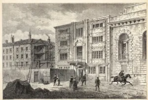 The Old Post Office in Lombard Street, about 1800 (engraving) The Old Post Office in Lombard Street, about 1800 (engraving)