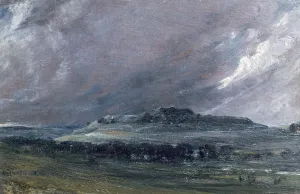 Old Sarum (oil on canvas) Old Sarum (oil on canvas)